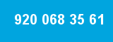 920 068 35 61